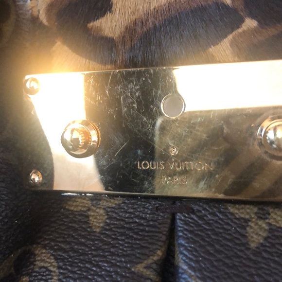 Louis Vuitton Monogram Leopard Adele Satchel - Picture 7 of 8